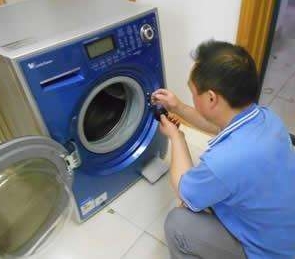 洗衣机有焦味实例维修